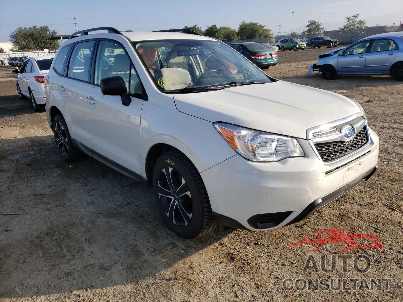 SUBARU FORESTER 2016 - JF2SJABC3GH519317
