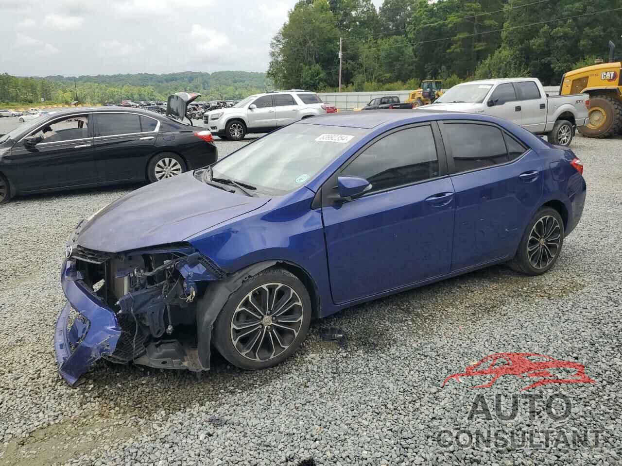 TOYOTA COROLLA 2016 - 2T1BURHE9GC721502