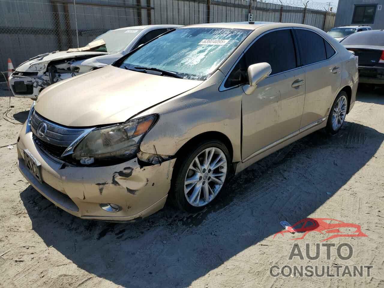 LEXUS HS 2010 - JTHBB1BA1A2022267