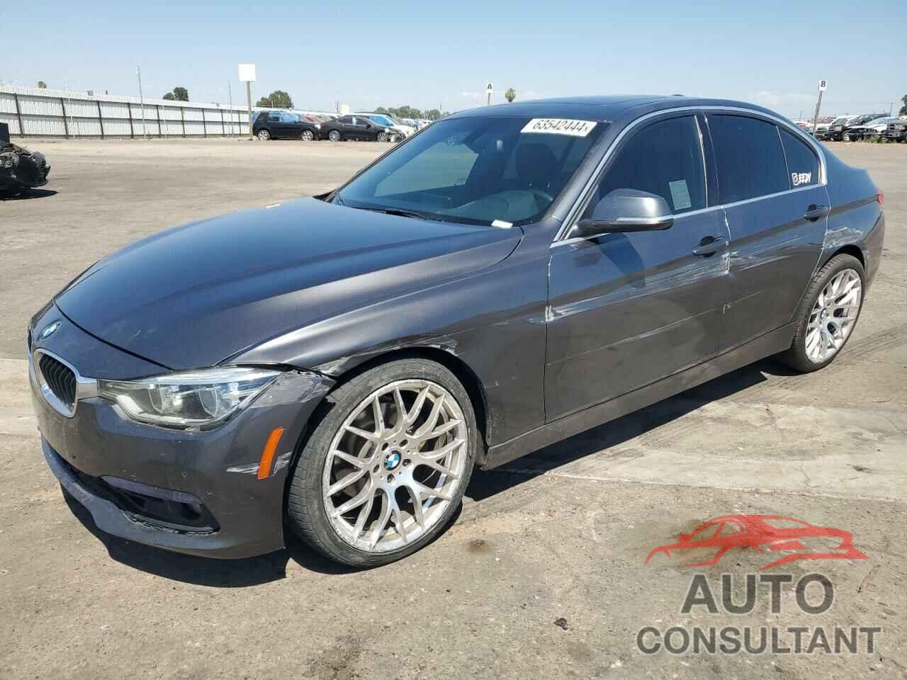 BMW 3 SERIES 2017 - WBA8B9G32HNU52125