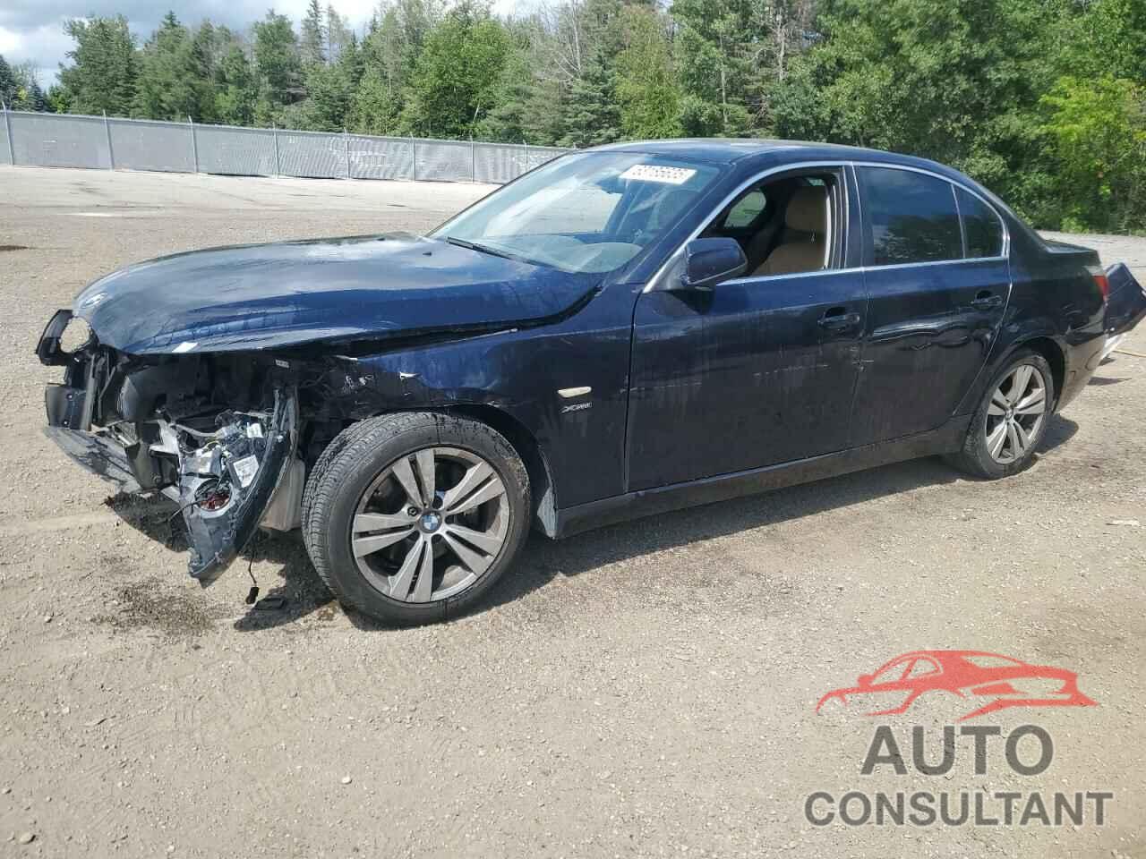 BMW 5 SERIES 2010 - WBANV1C56AC443688