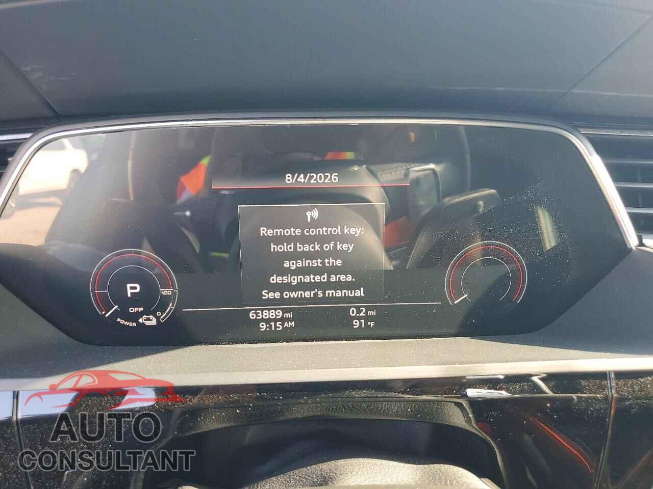 AUDI E-TRON 2019 - WA1VAAGE3KB007357