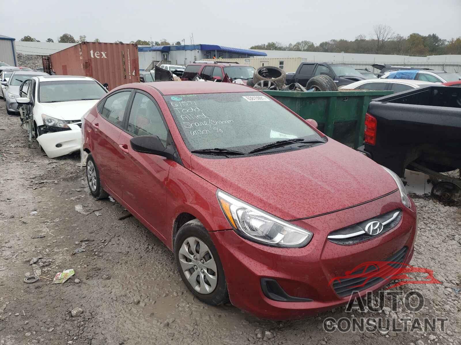 HYUNDAI ACCENT 2017 - KMHCT4AE1HU394971