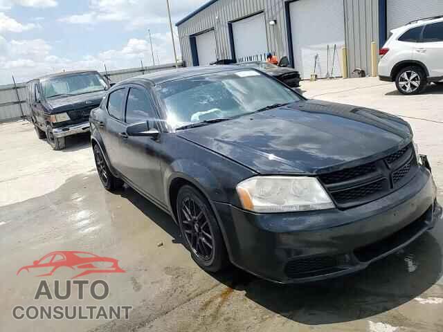 DODGE AVENGER 2013 - 1C3CDZAB9DN677261