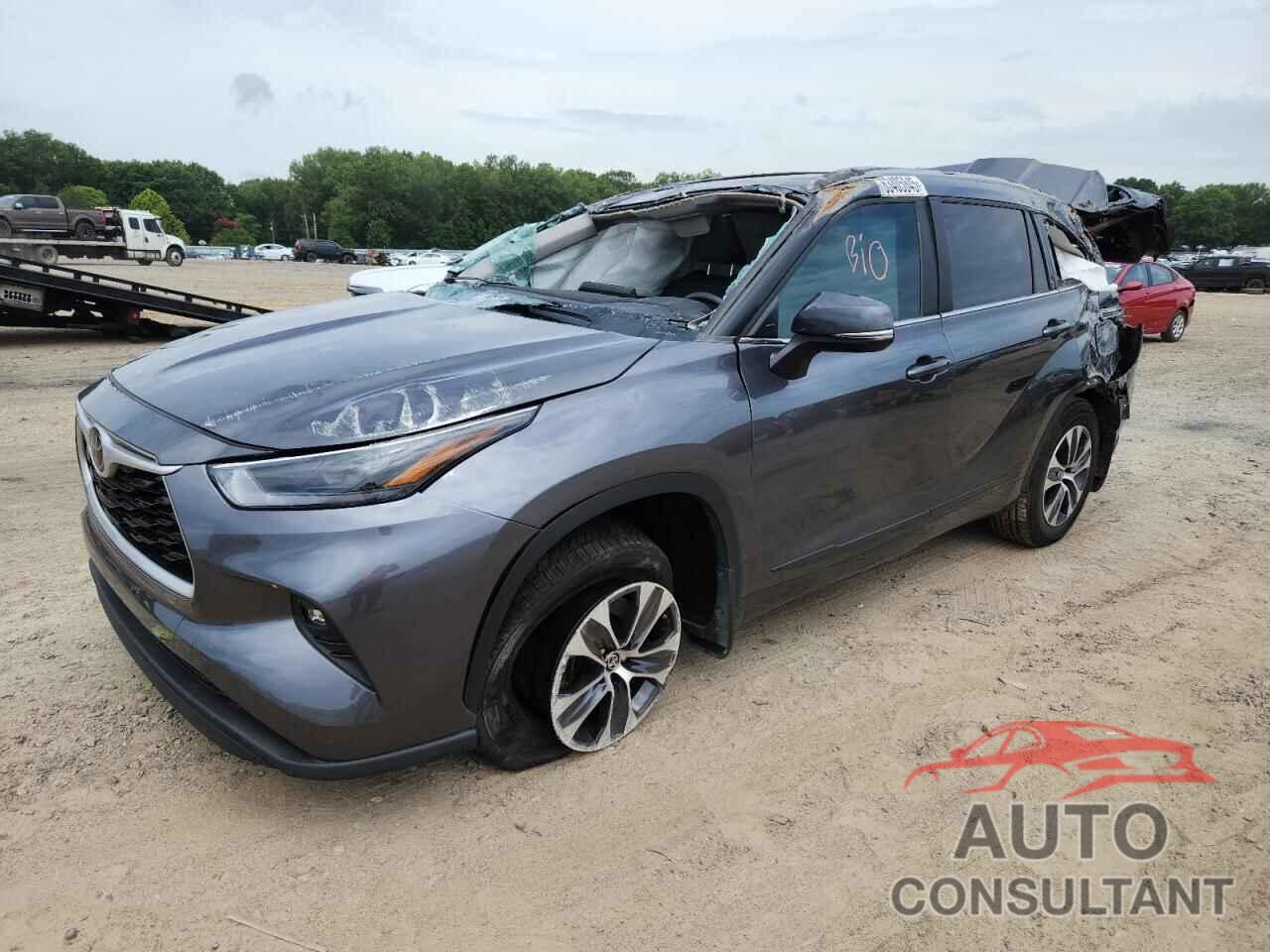 TOYOTA HIGHLANDER 2023 - 5TDKDRAH1PS024983