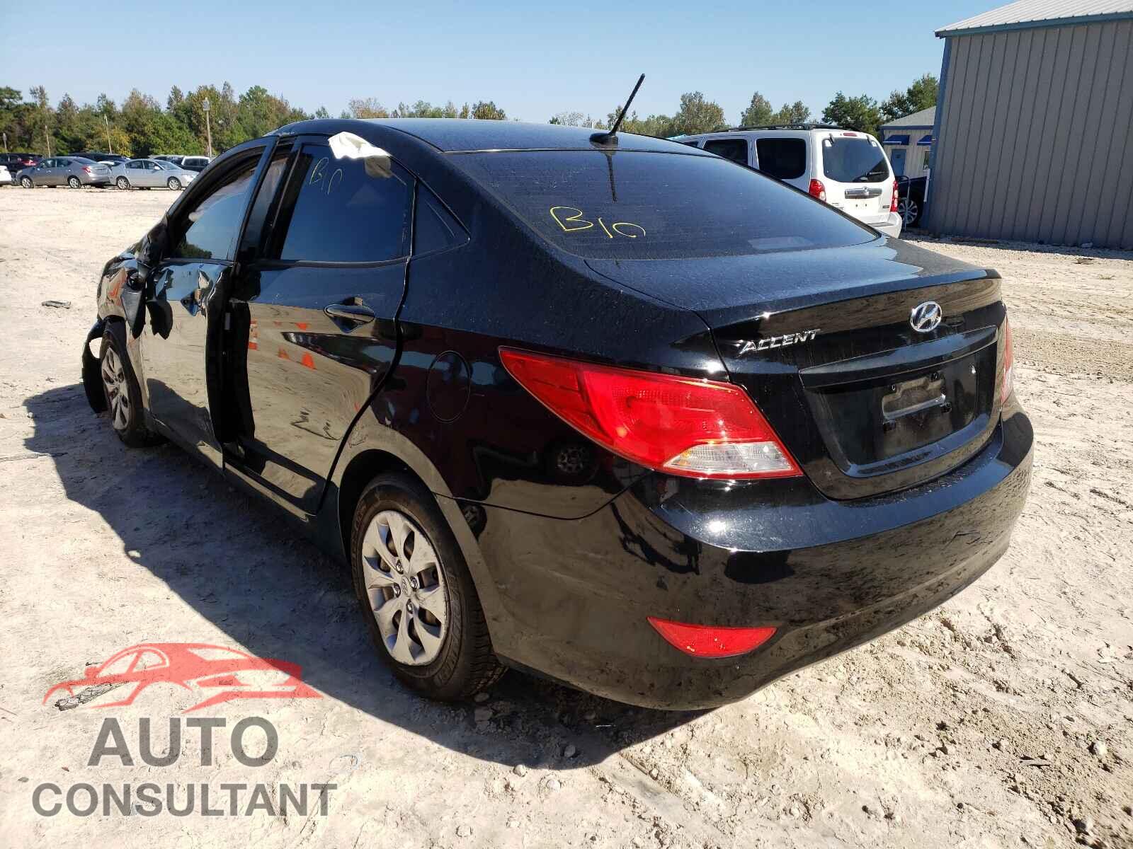 HYUNDAI ACCENT 2016 - KMHCT4AE8GU004625