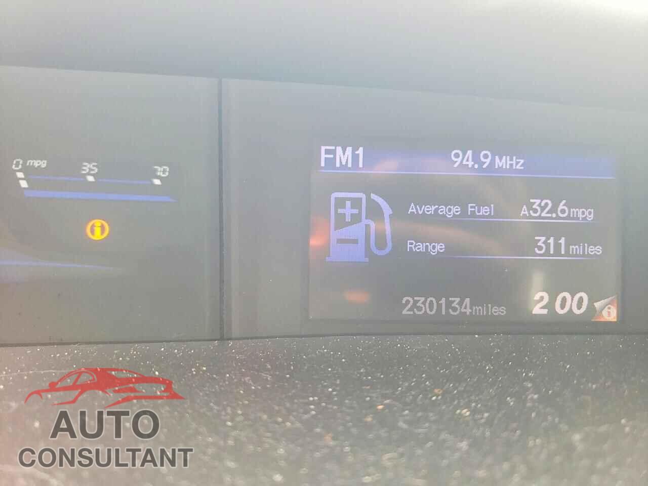 HONDA CIVIC 2012 - 19XFB2F55CE334202