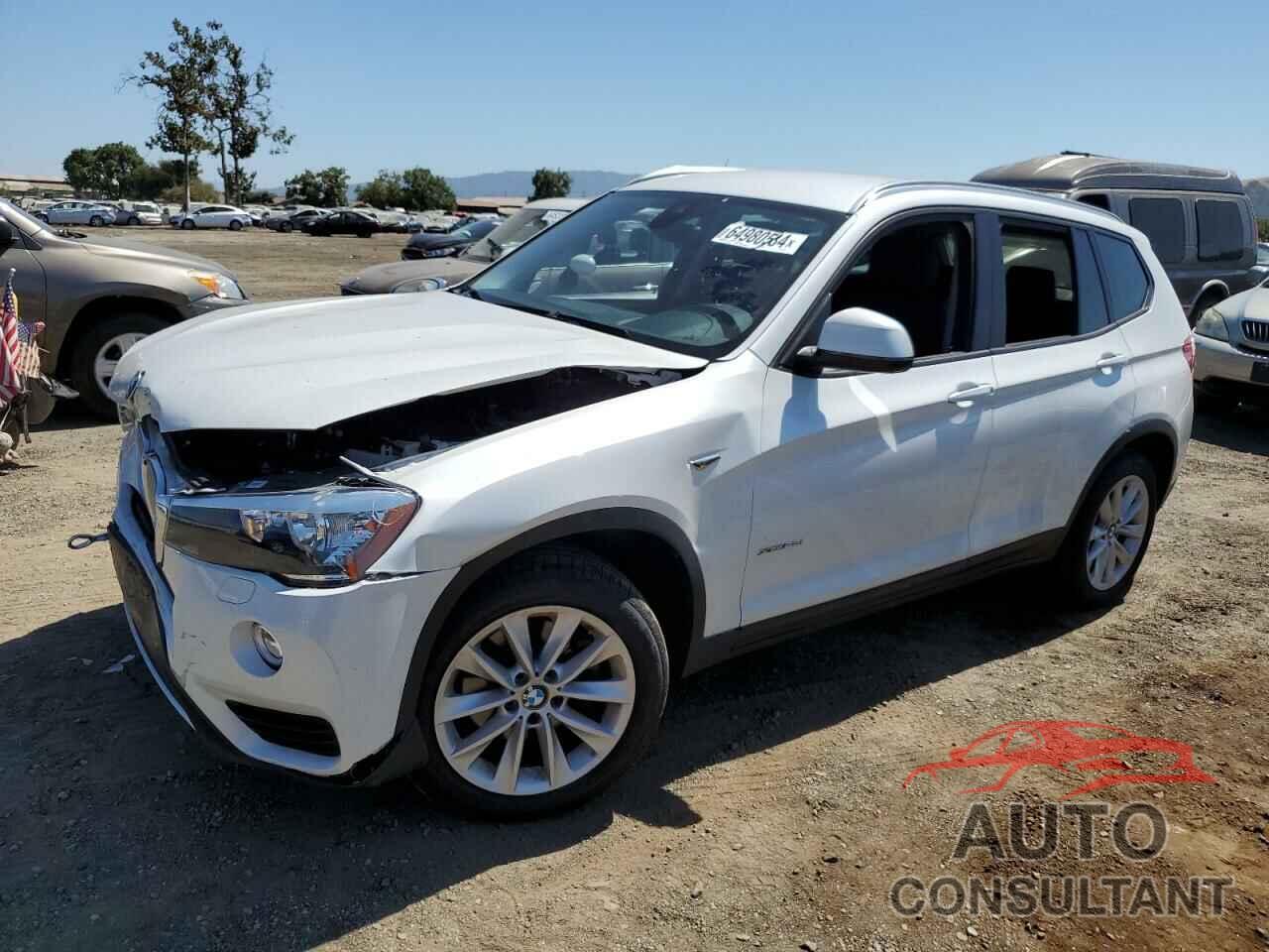 BMW X3 2017 - 5UXWX9C39H0W67272