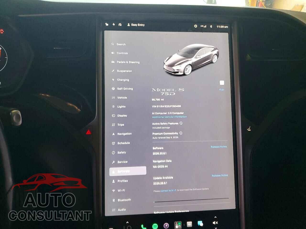 TESLA MODEL S 2018 - 5YJSA1E20JF293455