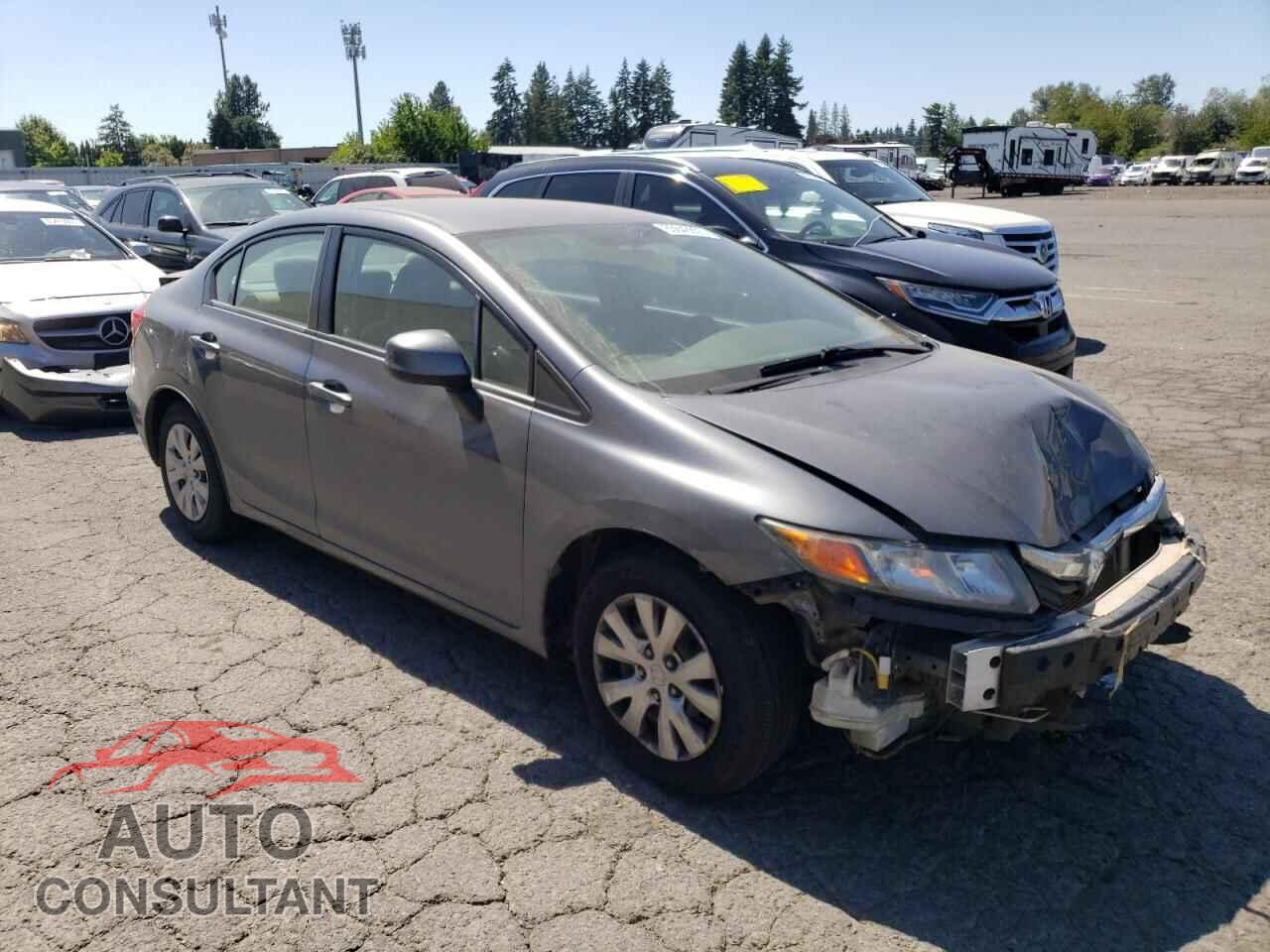 HONDA CIVIC 2012 - 19XFB2F50CE357435