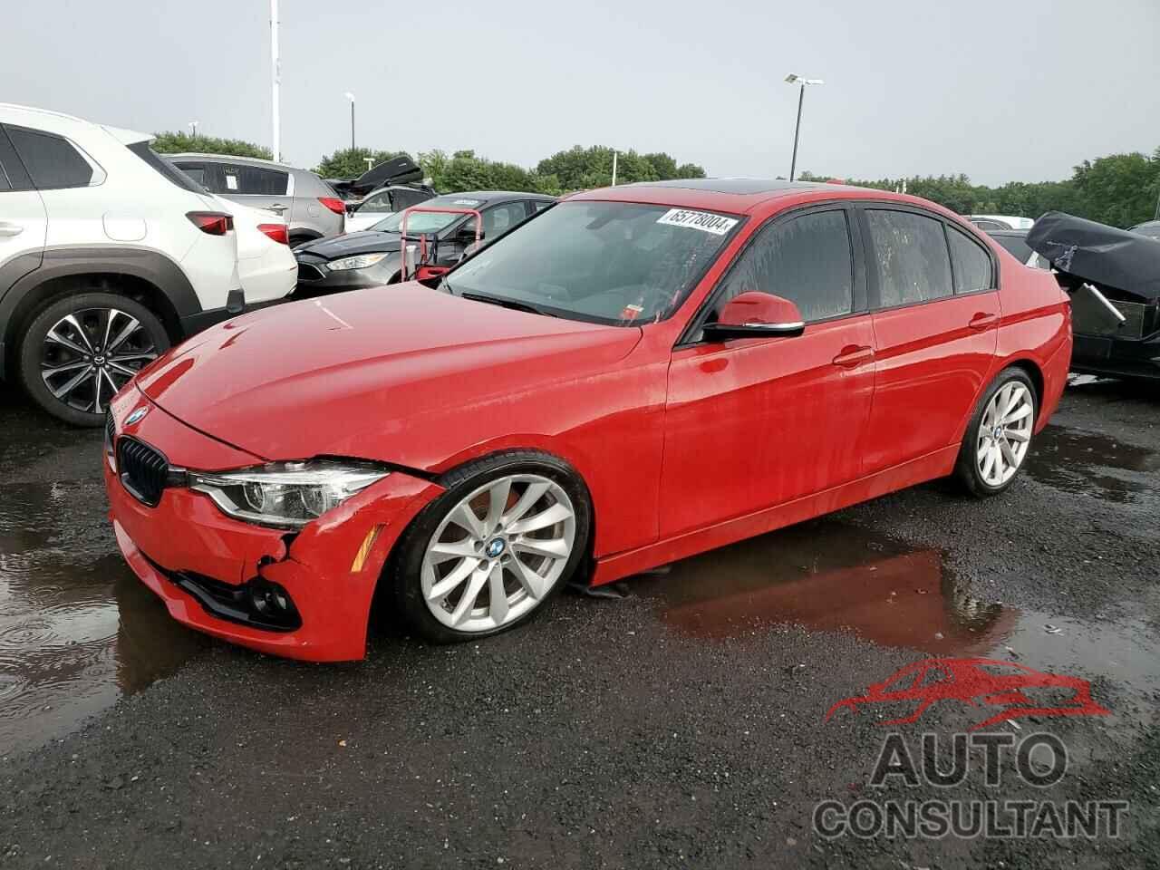 BMW 3 SERIES 2018 - WBA8E5G51JNU46582