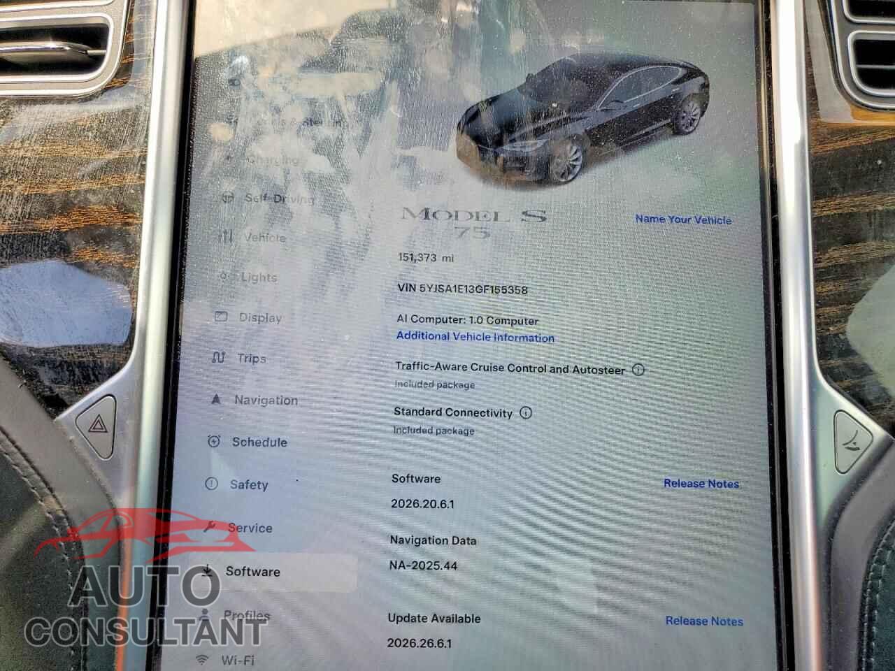 TESLA MODEL S 2016 - 5YJSA1E13GF155358