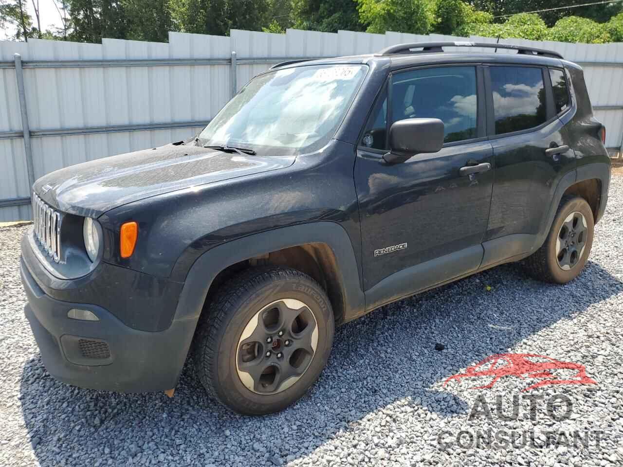 JEEP RENEGADE 2017 - ZACCJBAB7HPG20016