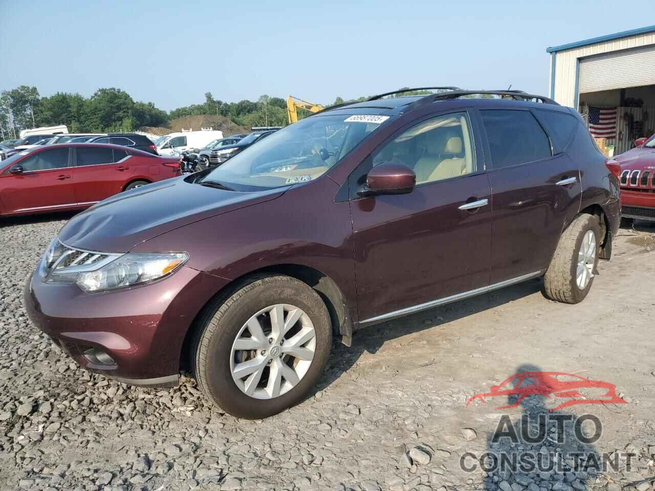 NISSAN MURANO 2013 - JN8AZ1MW5DW306309