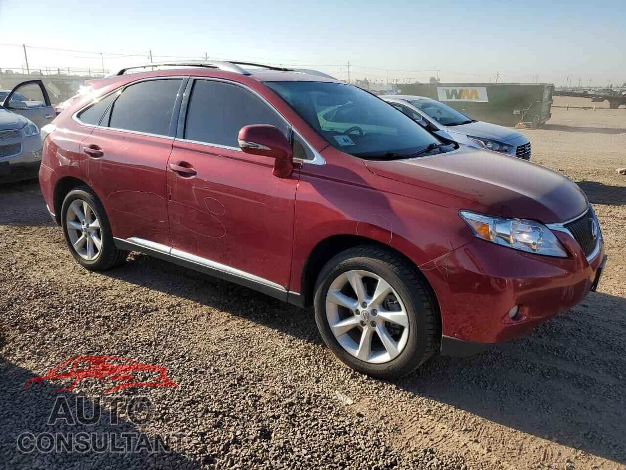 LEXUS RX350 2011 - 2T2BK1BA7BC098446