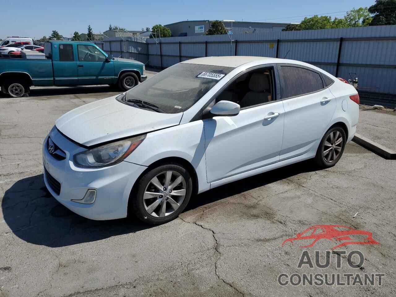 HYUNDAI ACCENT 2012 - KMHCU4AE6CU182413