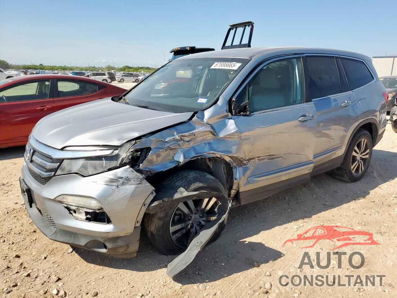 HONDA PILOT 2017 - 5FNYF5H59HB006150