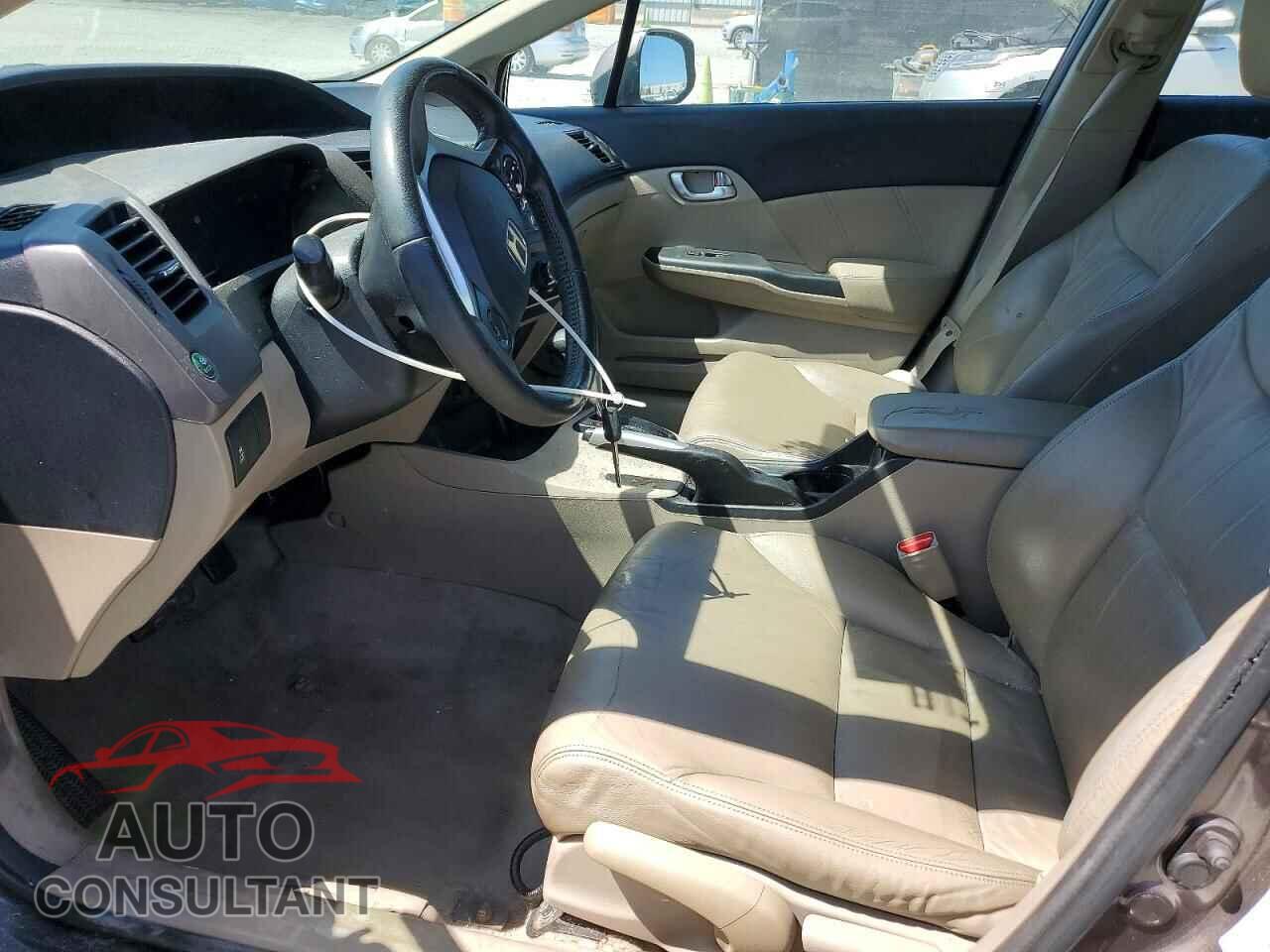 HONDA CIVIC 2012 - 2HGFB2F92CH525049