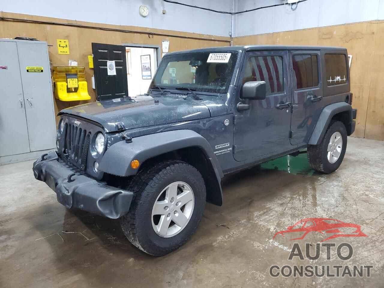 JEEP WRANGLER 2017 - 1C4BJWDG2HL751515