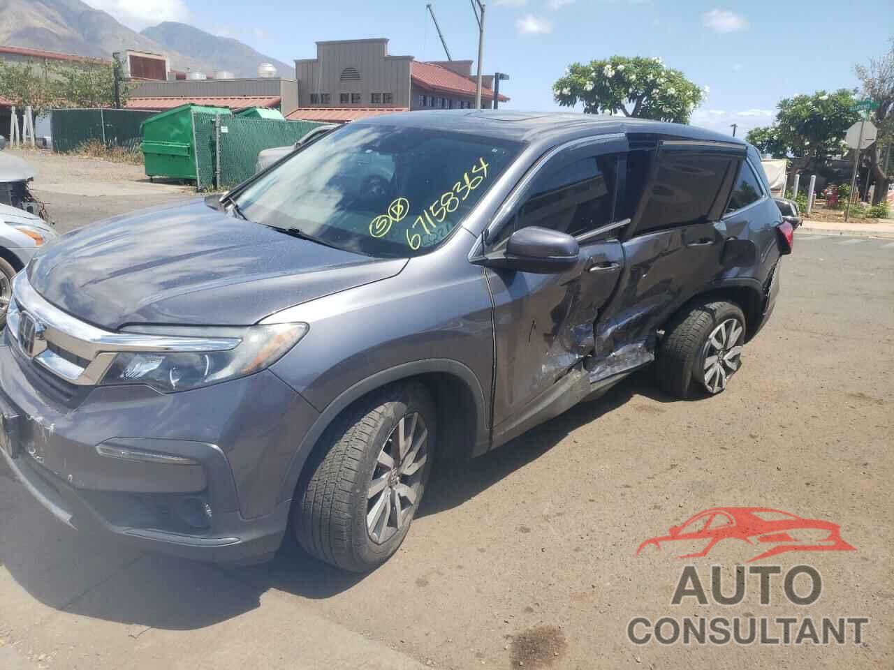 HONDA PILOT 2021 - 5FNYF5H50MB023719