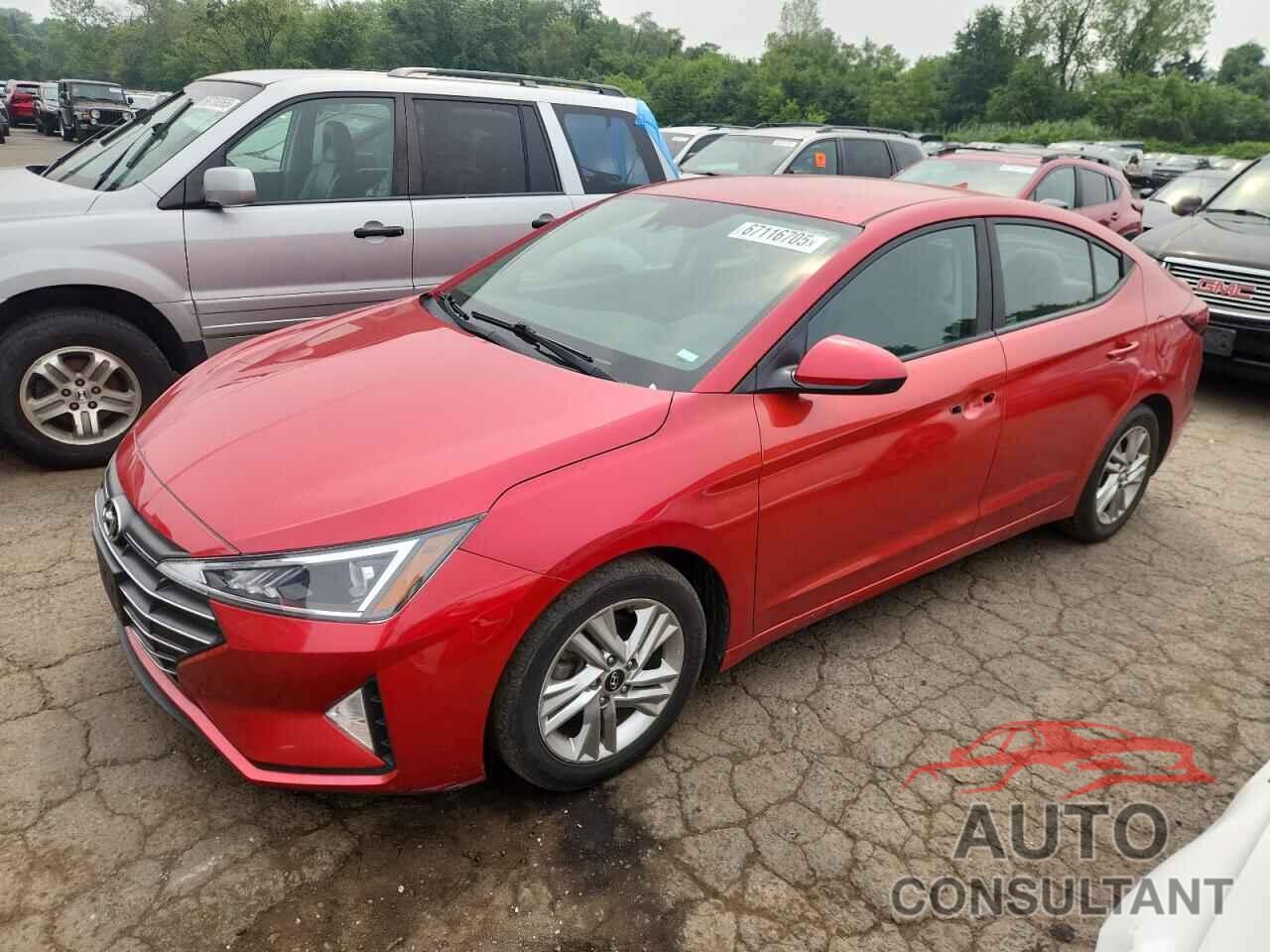 HYUNDAI ELANTRA 2020 - 5NPD84LFXLH567342