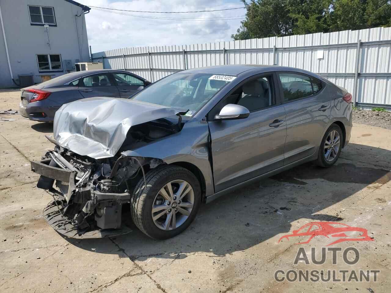 HYUNDAI ELANTRA 2018 - KMHD84LF2JU534771