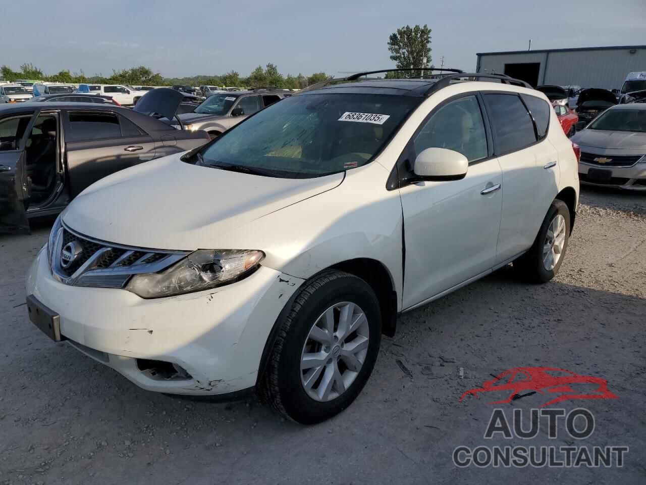 NISSAN MURANO 2013 - JN8AZ1MW9DW313697