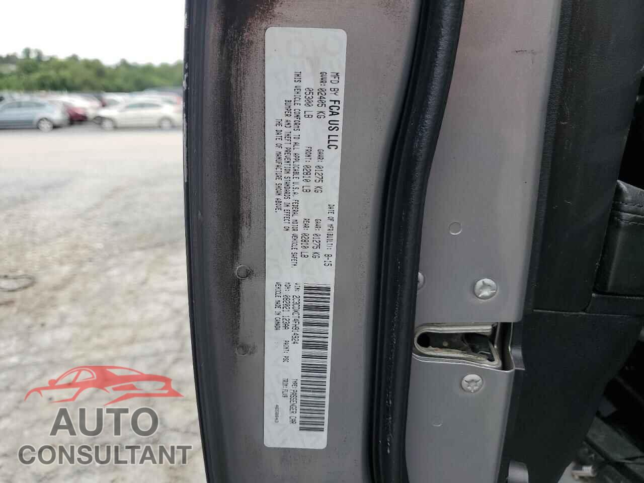 DODGE CHARGER 2015 - 2C3CDXCT4FH914924