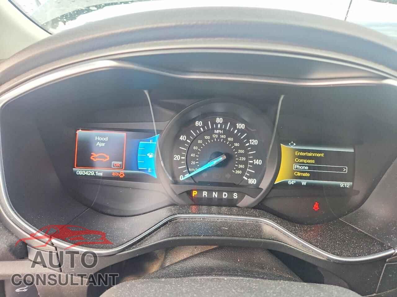 FORD FUSION 2016 - 3FA6P0D92GR240567