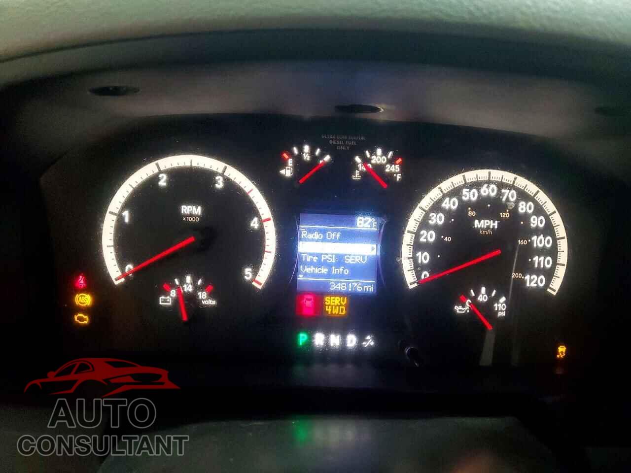DODGE RAM 2500 2012 - 3C6UD5CL1CG315745