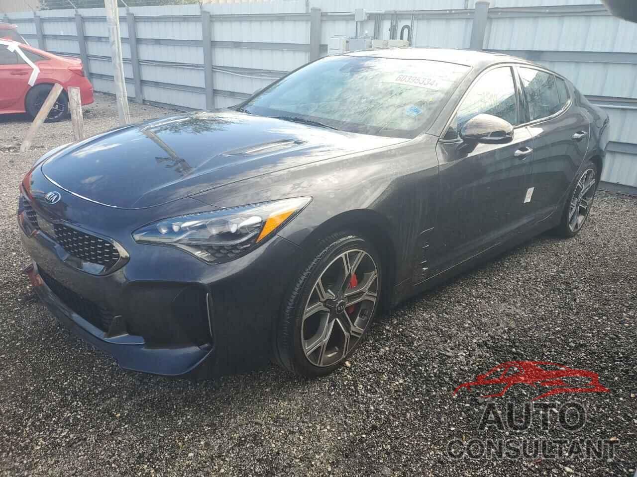 KIA STINGER 2021 - KNAE45LC1M6093141