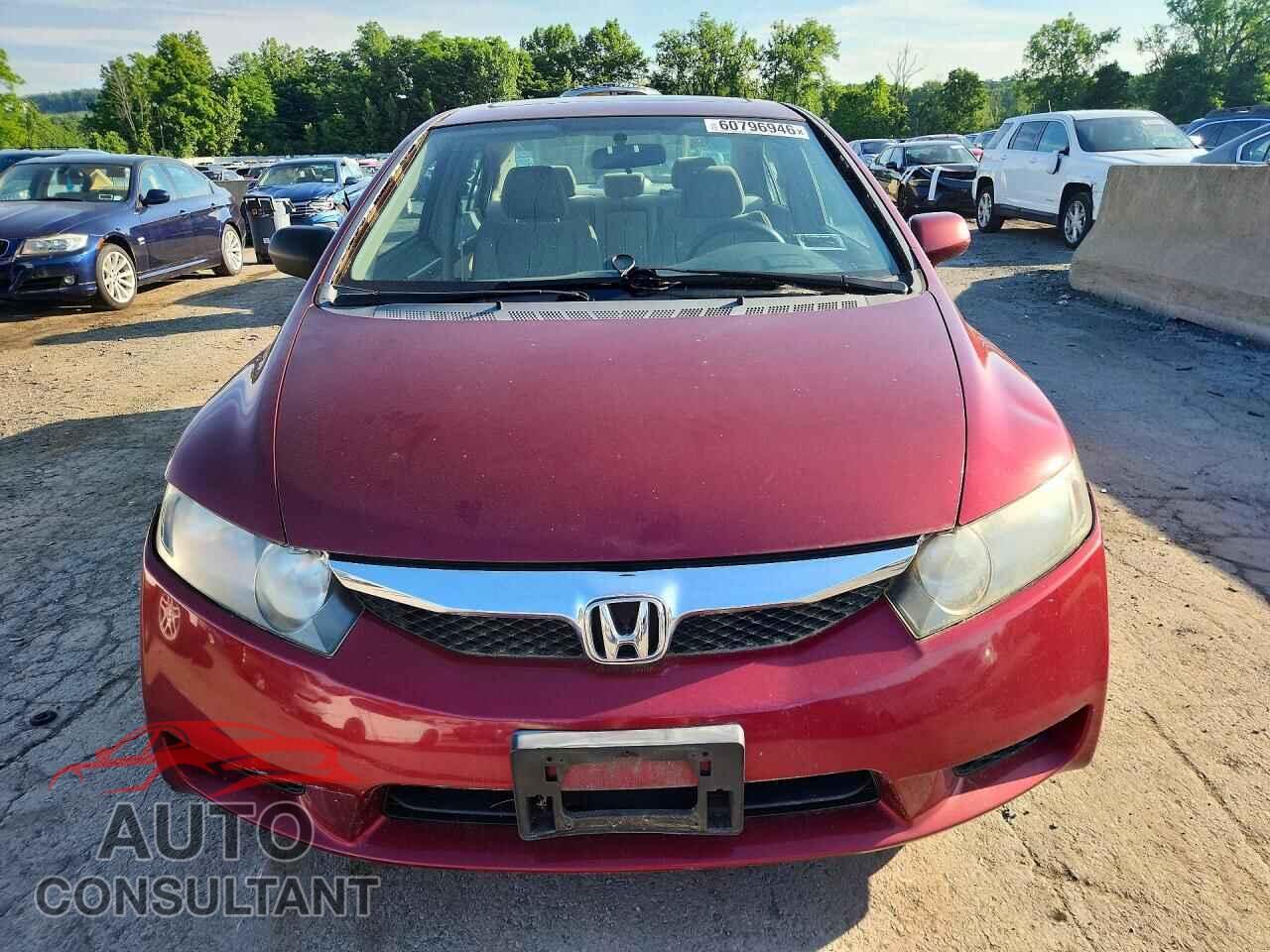 HONDA CIVIC 2010 - 19XFA1F81AE076474