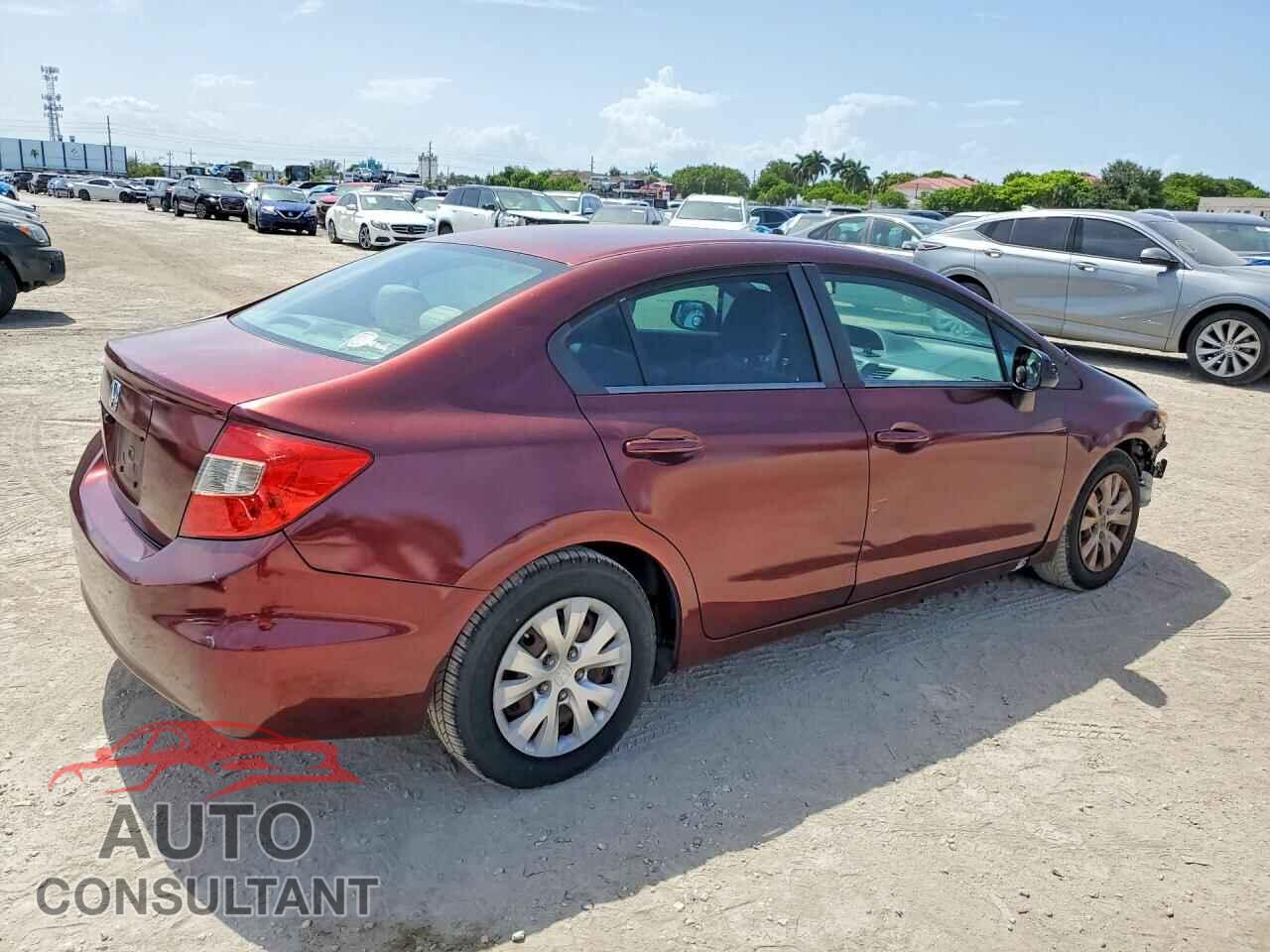 HONDA CIVIC 2012 - 19XFB2F55CE085724