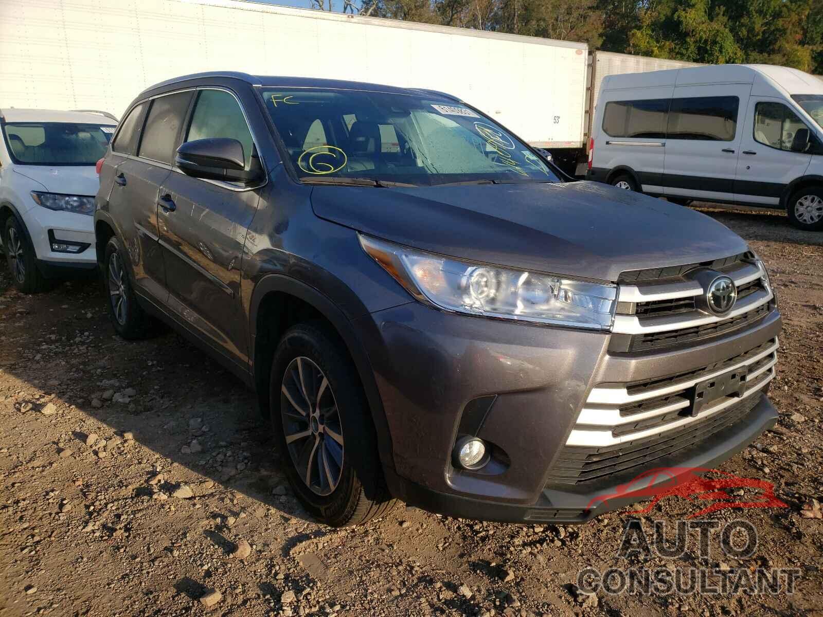 TOYOTA HIGHLANDER 2019 - 5TDJZRFH3KS724194