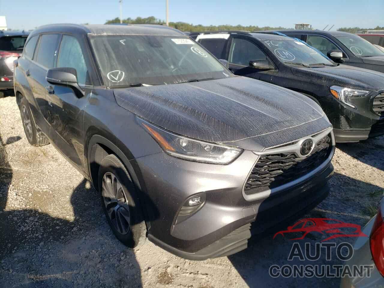 TOYOTA HIGHLANDER 2021 - 5TDGZRAH9MS530726