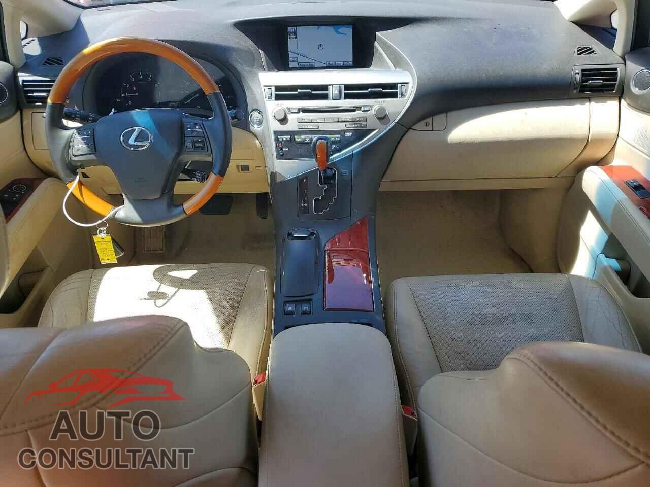 LEXUS RX350 2012 - 2T2BK1BA7CC148652
