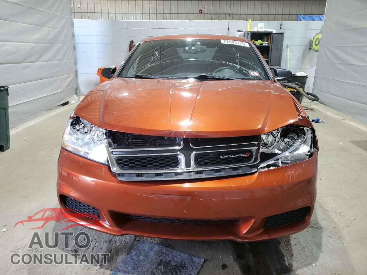 DODGE AVENGER 2012 - 1C3CDZAB8CN238440
