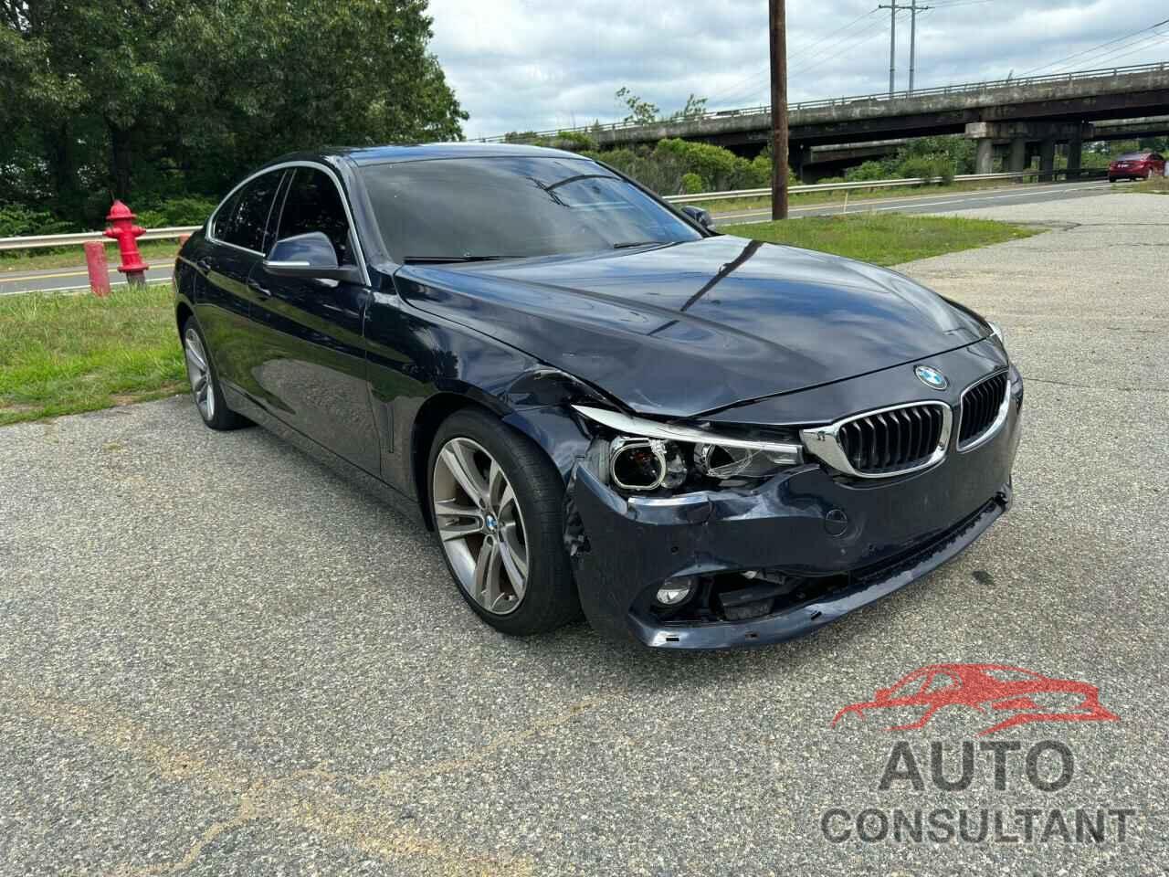 BMW 4 SERIES 2018 - WBA4J3C55JBG97257