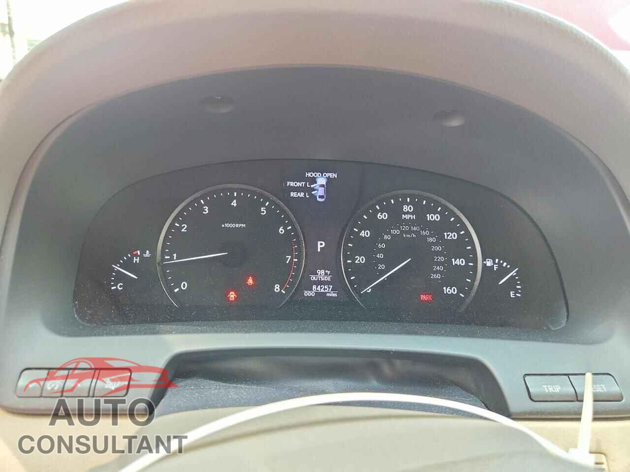 LEXUS LS460 2013 - JTHBL5EF4D5123480