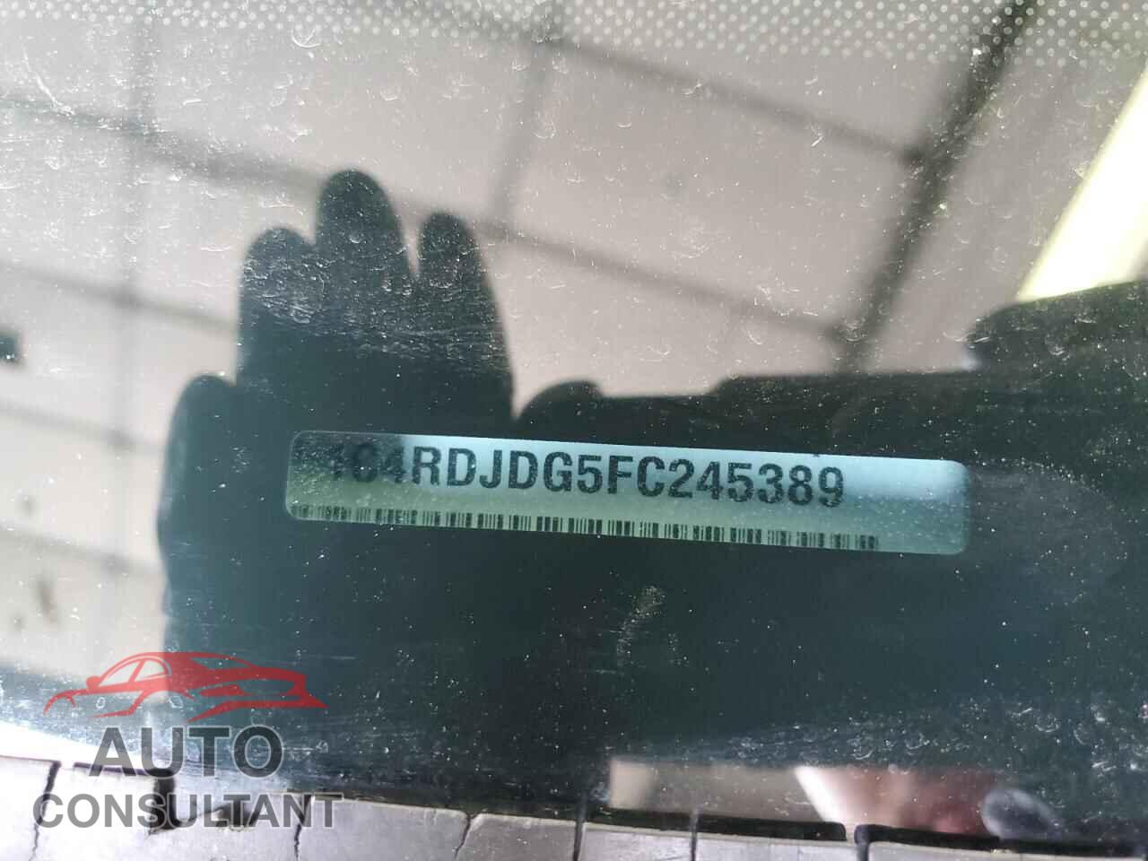 DODGE DURANGO 2015 - 1C4RDJDG5FC245389