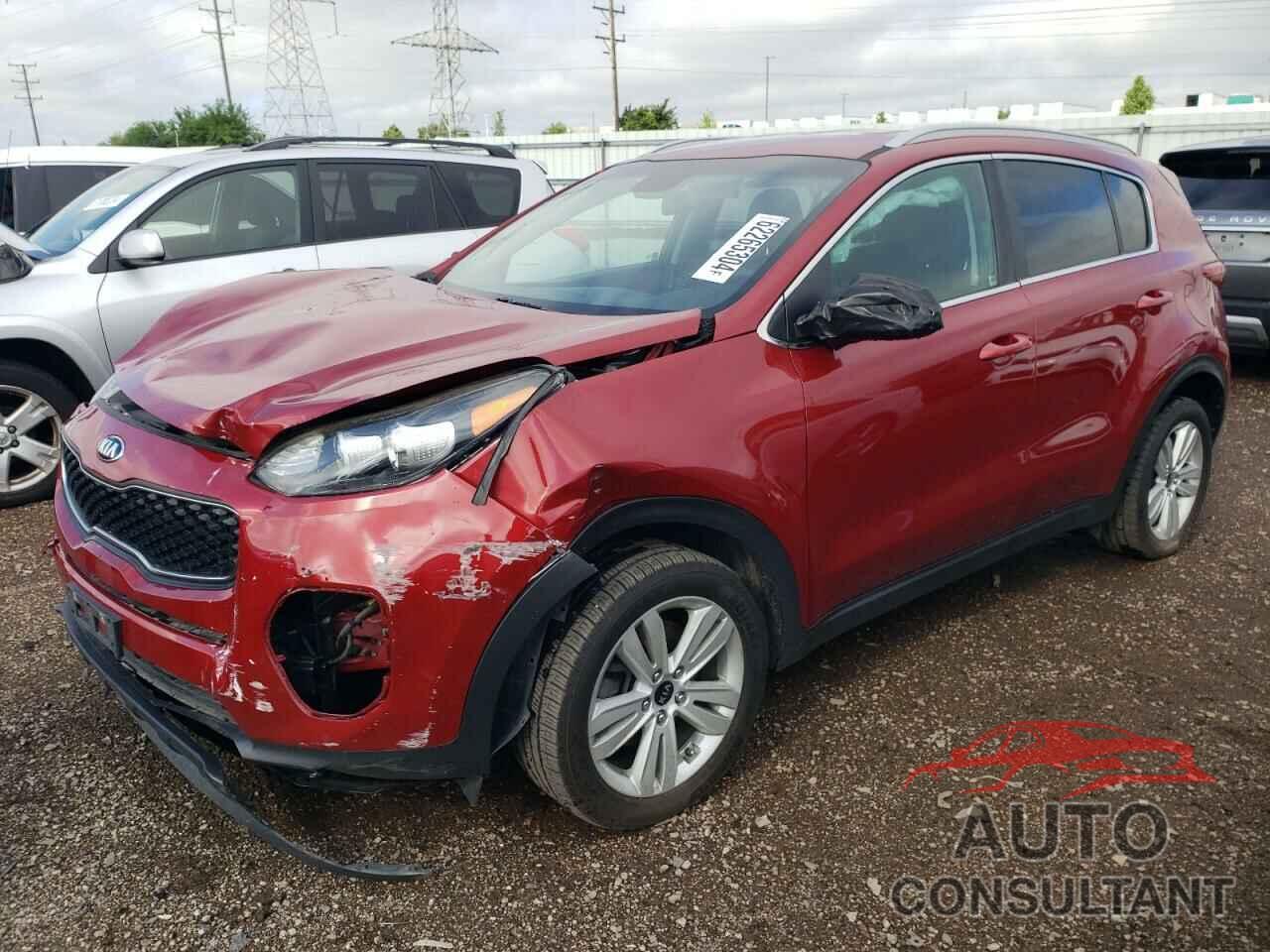 KIA SPORTAGE 2017 - KNDPM3AC4H7243973