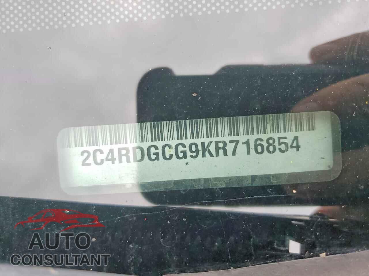 DODGE CARAVAN 2019 - 2C4RDGCG9KR716854