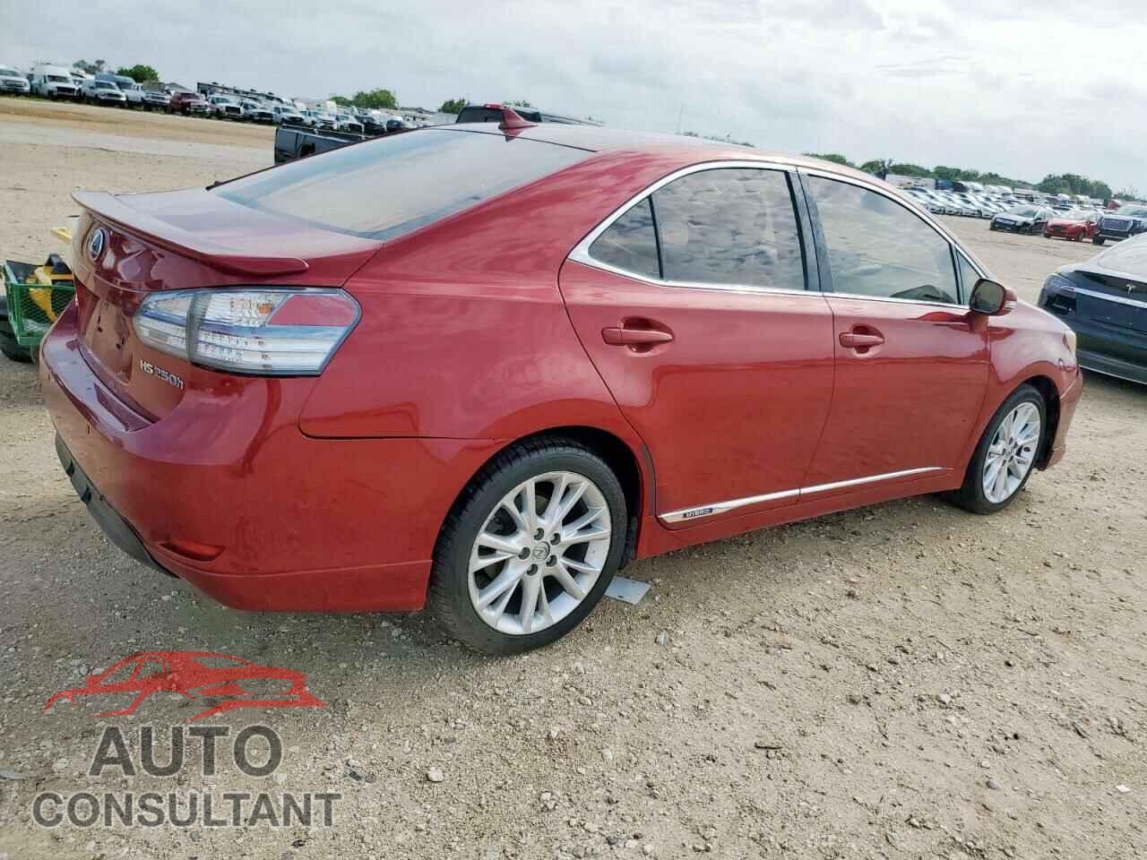 LEXUS HS 2010 - JTHBB1BA0A2027301