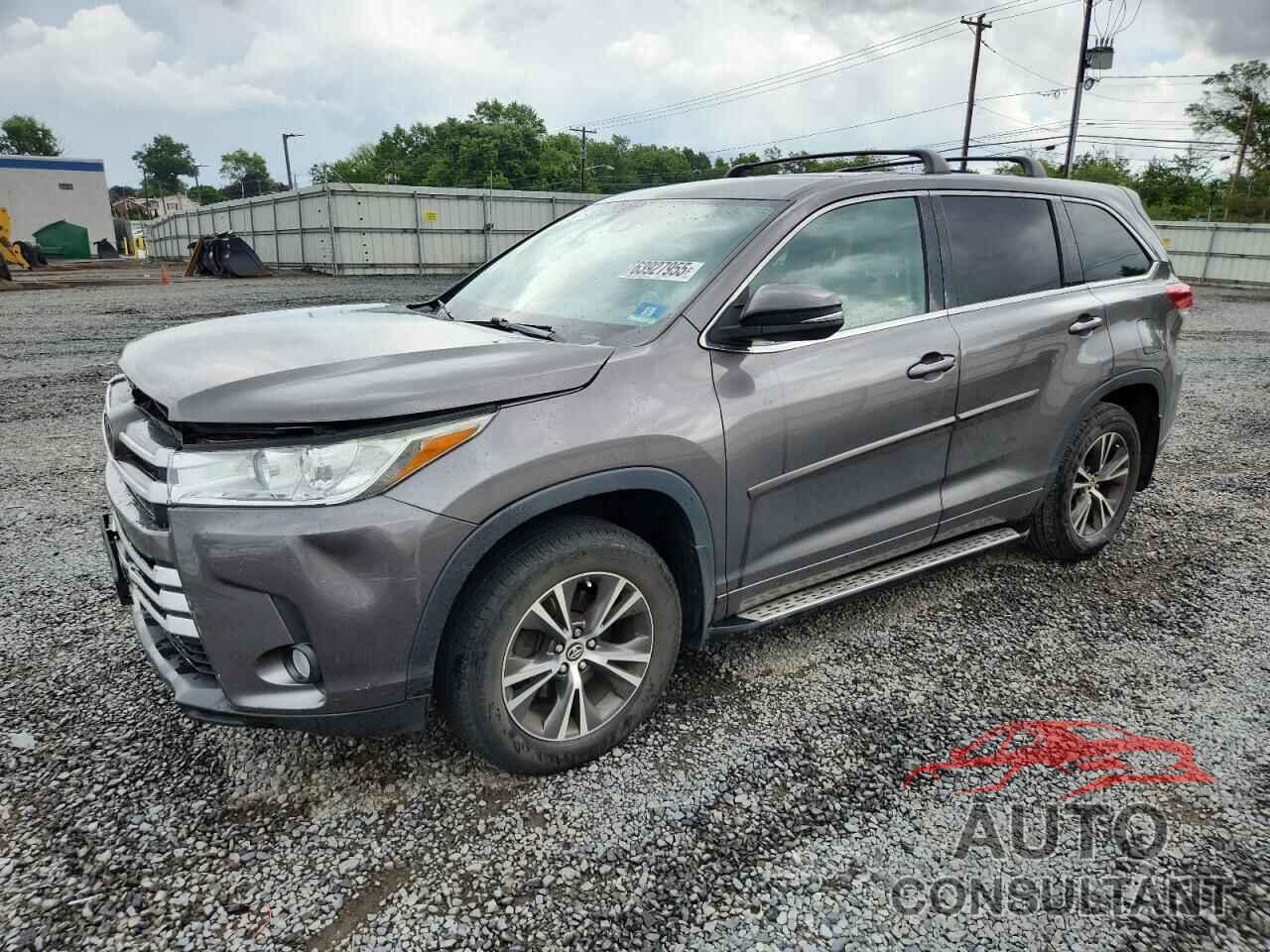 TOYOTA HIGHLANDER 2018 - 5TDBZRFH4JS836540