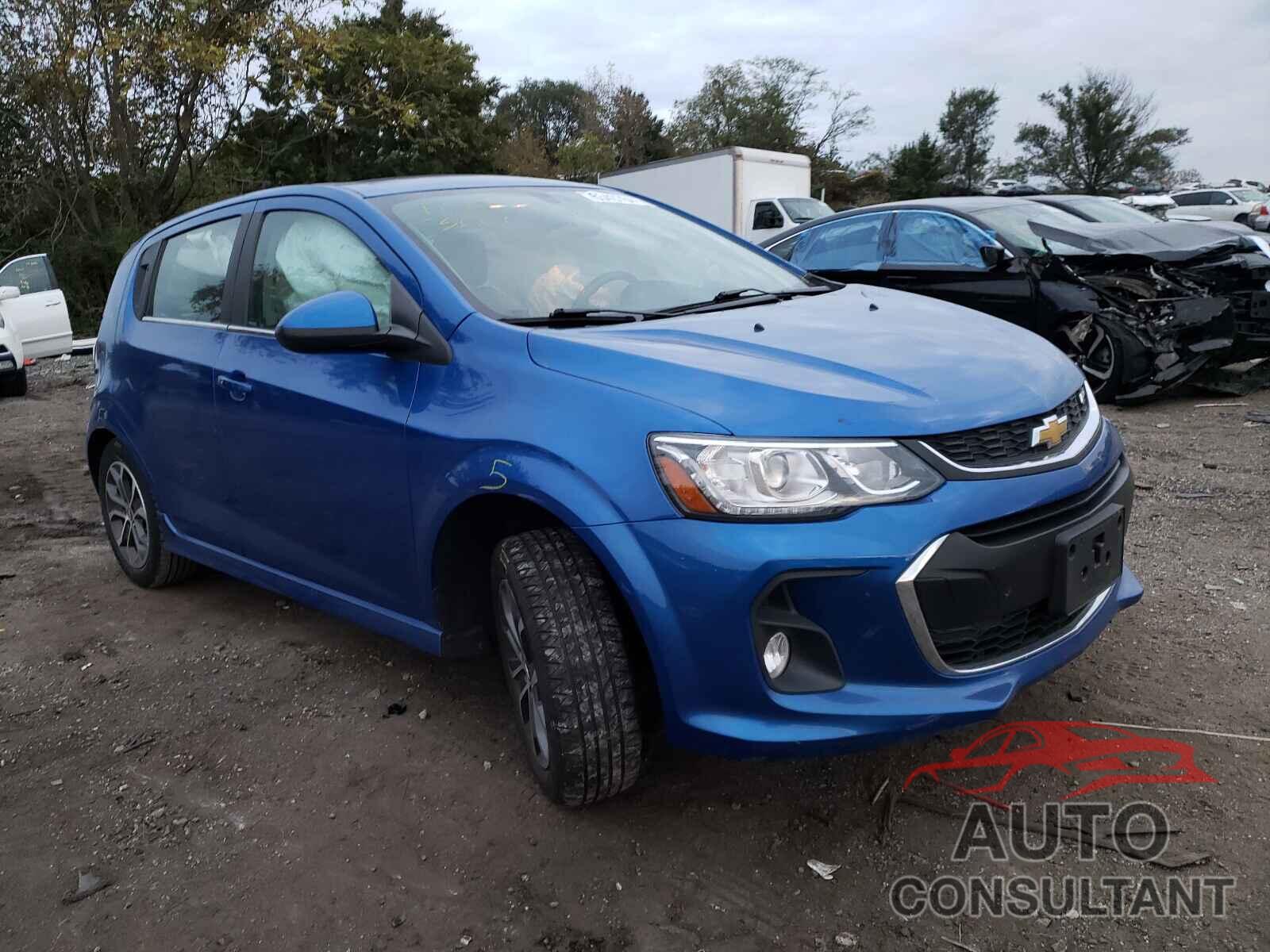 CHEVROLET SONIC 2017 - 1G1JD6SB8H4101570