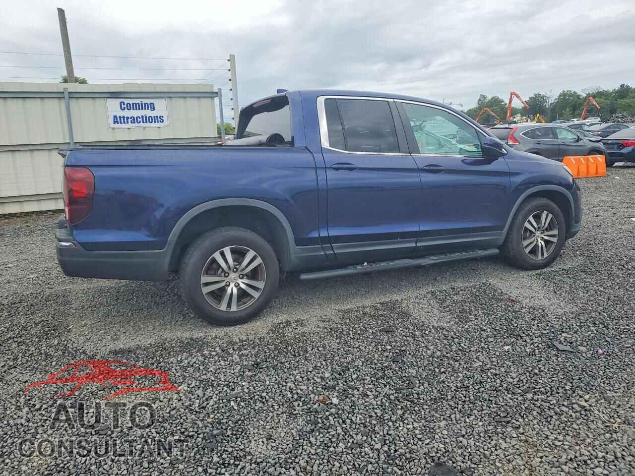 HONDA RIDGELINE 2017 - 5FPYK3F45HB016353
