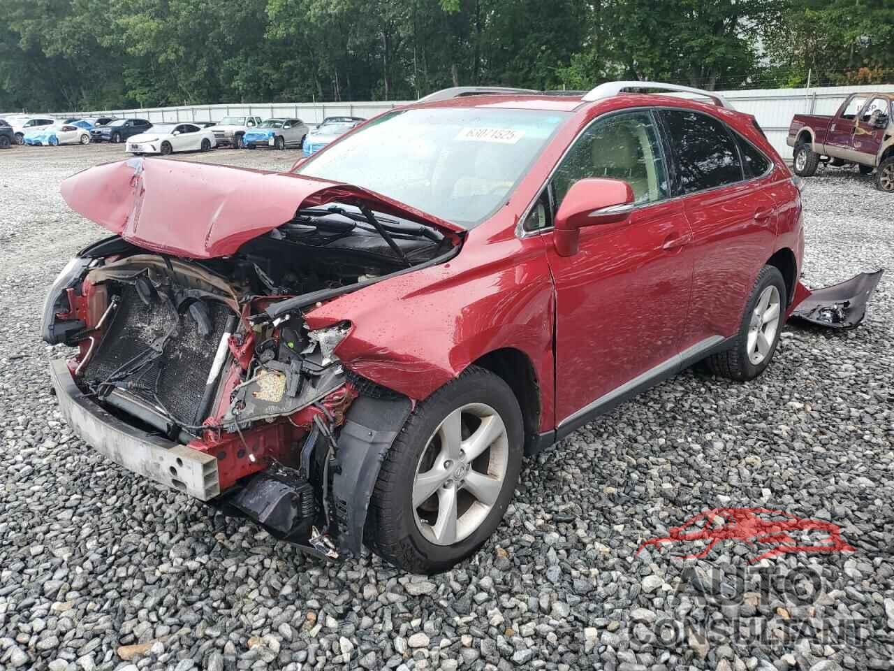 LEXUS RX350 2010 - 2T2BK1BAXAC052124