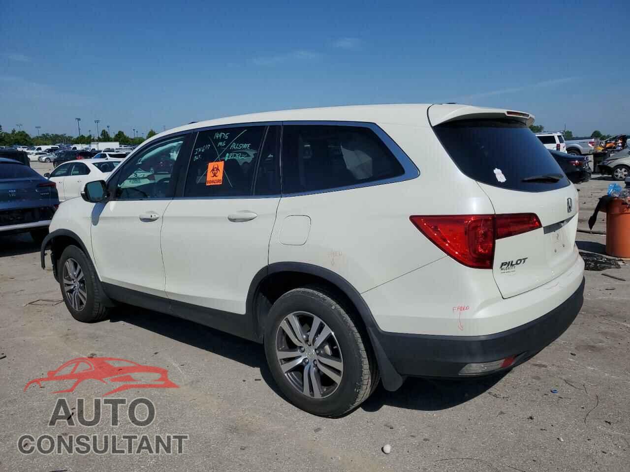 HONDA PILOT 2017 - 5FNYF6H50HB067005