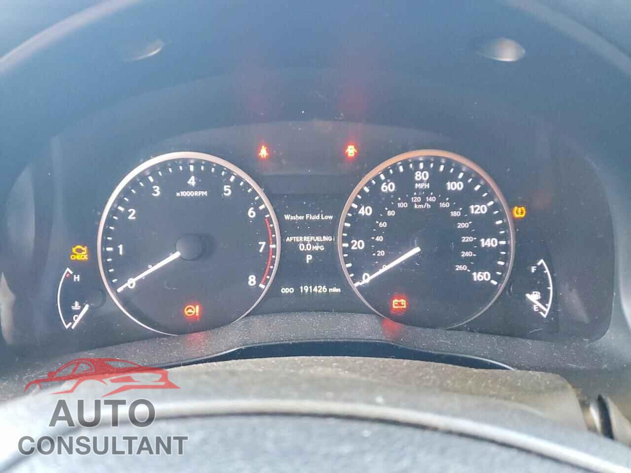 LEXUS ES350 2013 - JTHBK1GG0D2044231
