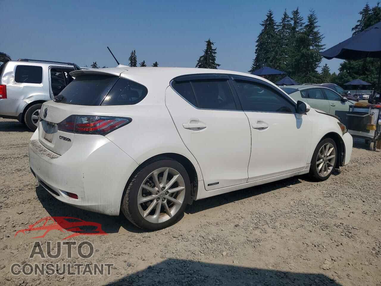 LEXUS CT 200 2012 - JTHKD5BH9C2069449